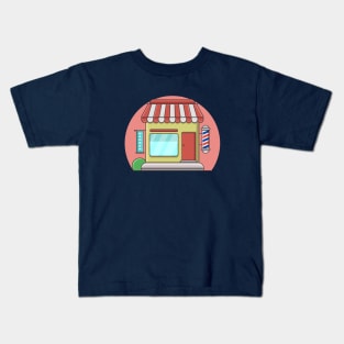 BARBERSHOP Kids T-Shirt